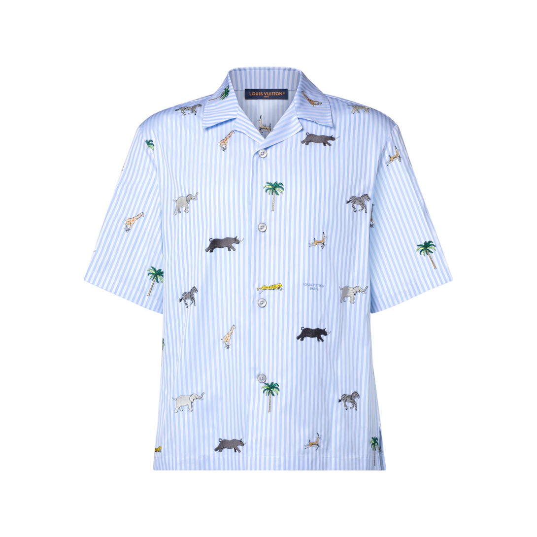 shoさん専用 ルイヴィトンジャージ&バーバリーシャツ LV × ザ・ダージリン リミテッド エンブロイダリー ストライプショート